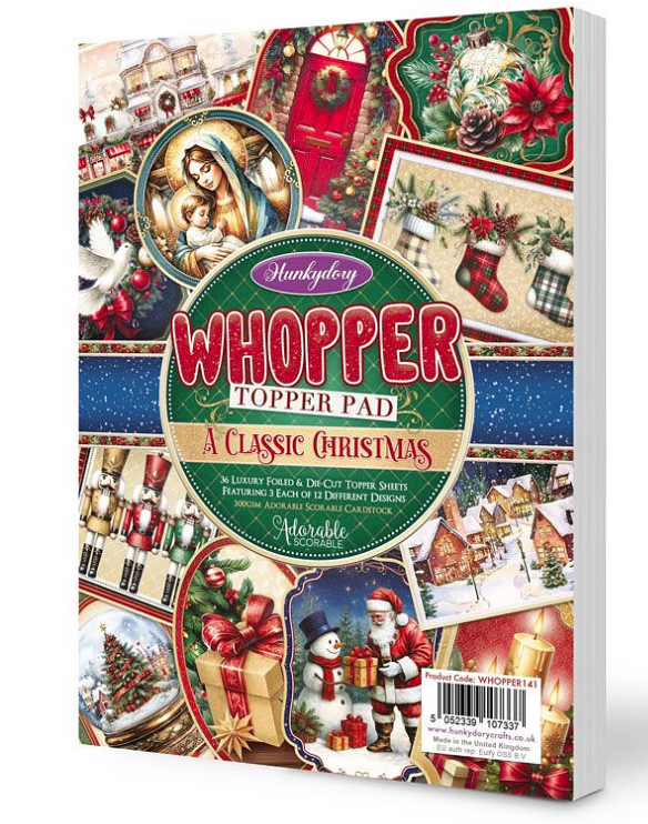 A Classic Christmas Whopper Topper Pad